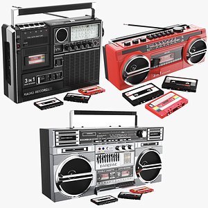 Detailed Boombox Collection