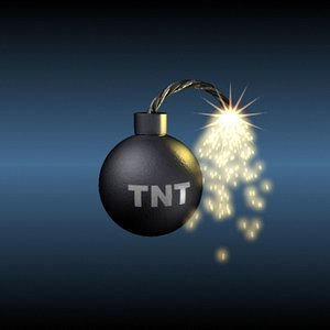 3ds max cartoon bomb