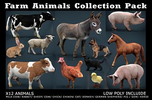 Farm Animals Collection Pack