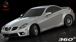 Mercedes-Benz SLK 55 AMG 2010 (Low interior)