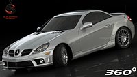 Mercedes-Benz SLK 55 AMG 2010 (Low interior)
