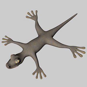 lizard 3d model