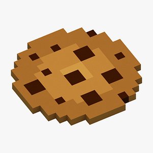 3D model Voxel Cookie
