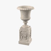 Large Cast Stone Urn