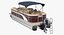 Bennington SX25 Pontoon Boat Rigged