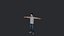 Zayn Malik Hiper Realista Corpo Inteiro Totalmente Equipado Personagem 3D