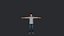 Zayn Malik Hiper Realista Corpo Inteiro Totalmente Equipado Personagem 3D
