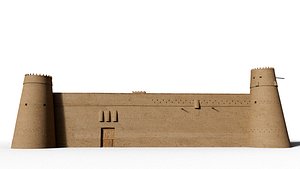 AlMasmak Fortress - Saudi Arabia 3D model