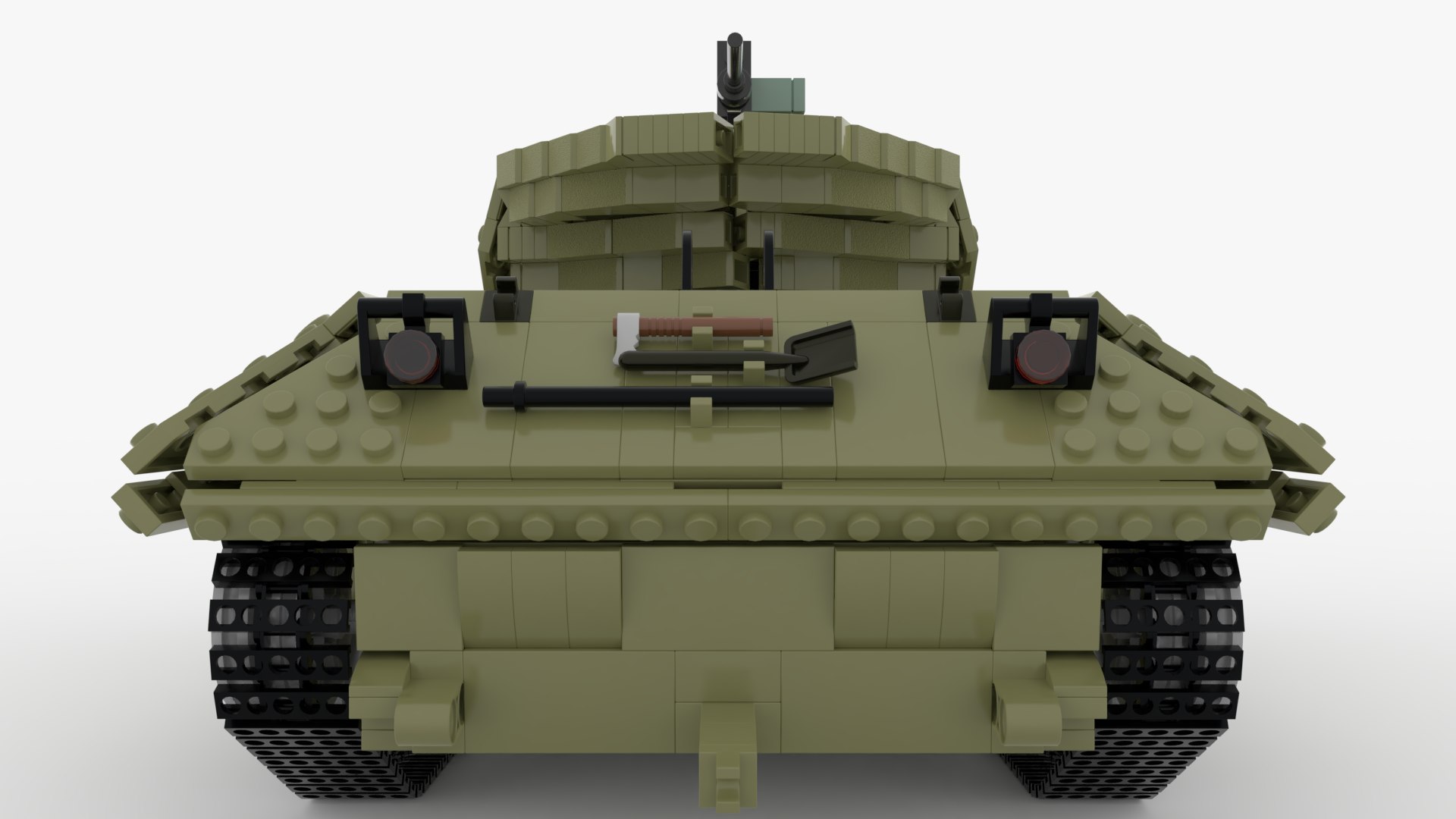 Lego M10 Wolverine Tank Destroyer 3D Model - TurboSquid 1877312