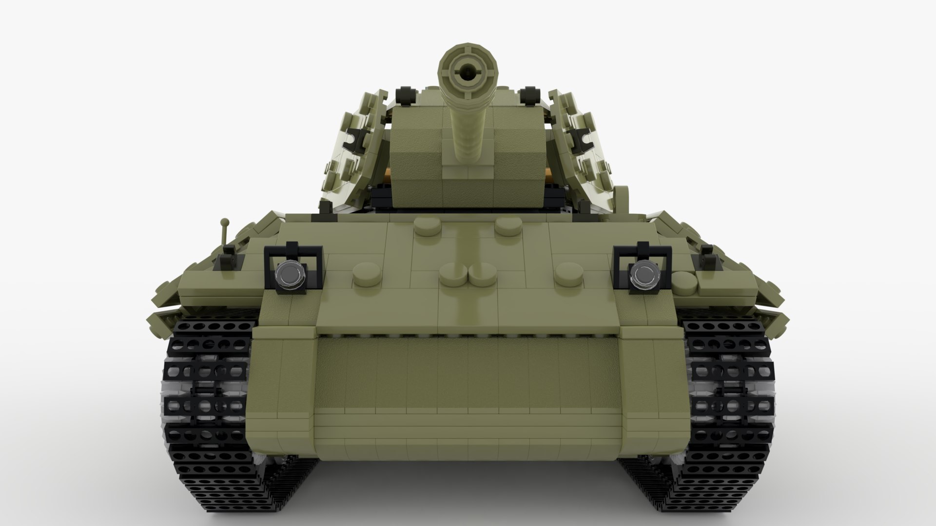 Lego M10 Wolverine Tank Destroyer 3D Model - TurboSquid 1877312