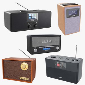 Set Radio 3D model