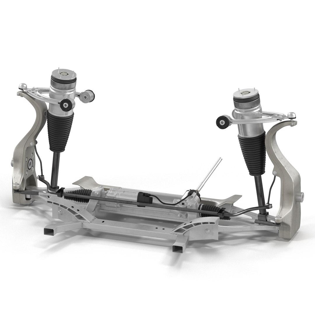 Tesla Model S Front Suspension 3 3D model preview