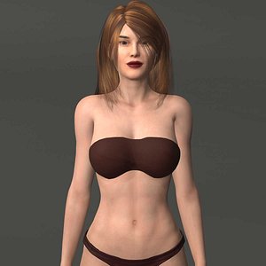 3D Bikini Models