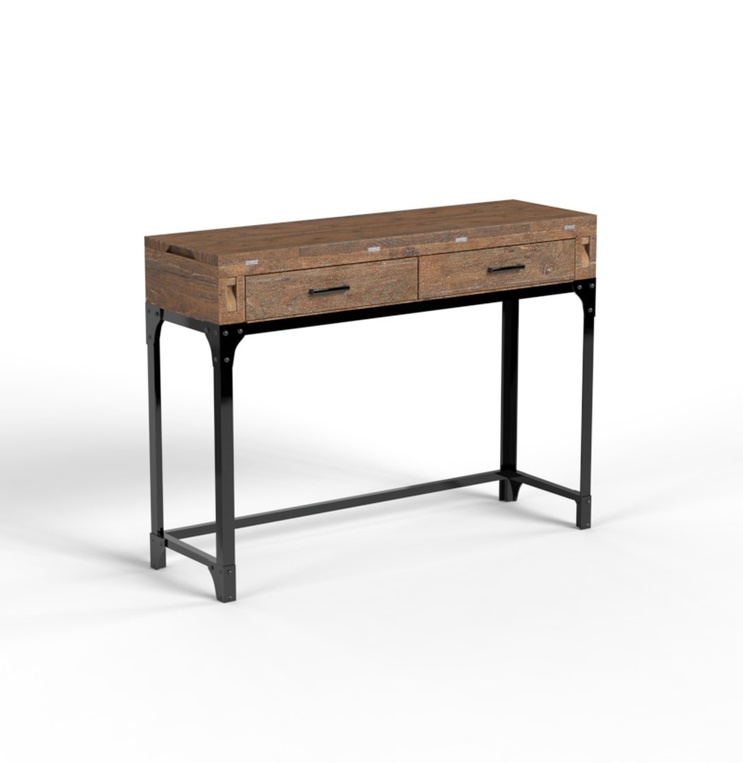 3D Foundry Flip-Top Console Table model - TurboSquid 2182272