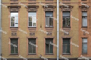 windows 234 - Facade of a classic European building