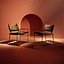 Silla con brazos Bill Sofield Baton de McGuirefurniture