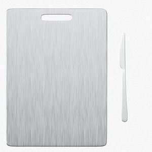 Cutting Board And Knife