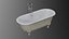 Painted Cast Iron Bath in ALL colors clean version
