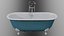 Painted Cast Iron Bath in ALL colors clean version
