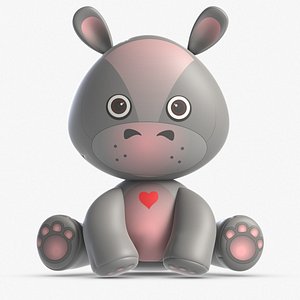 toy thomas hippo 3D model