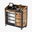 Stazione di cameriere in stile loft