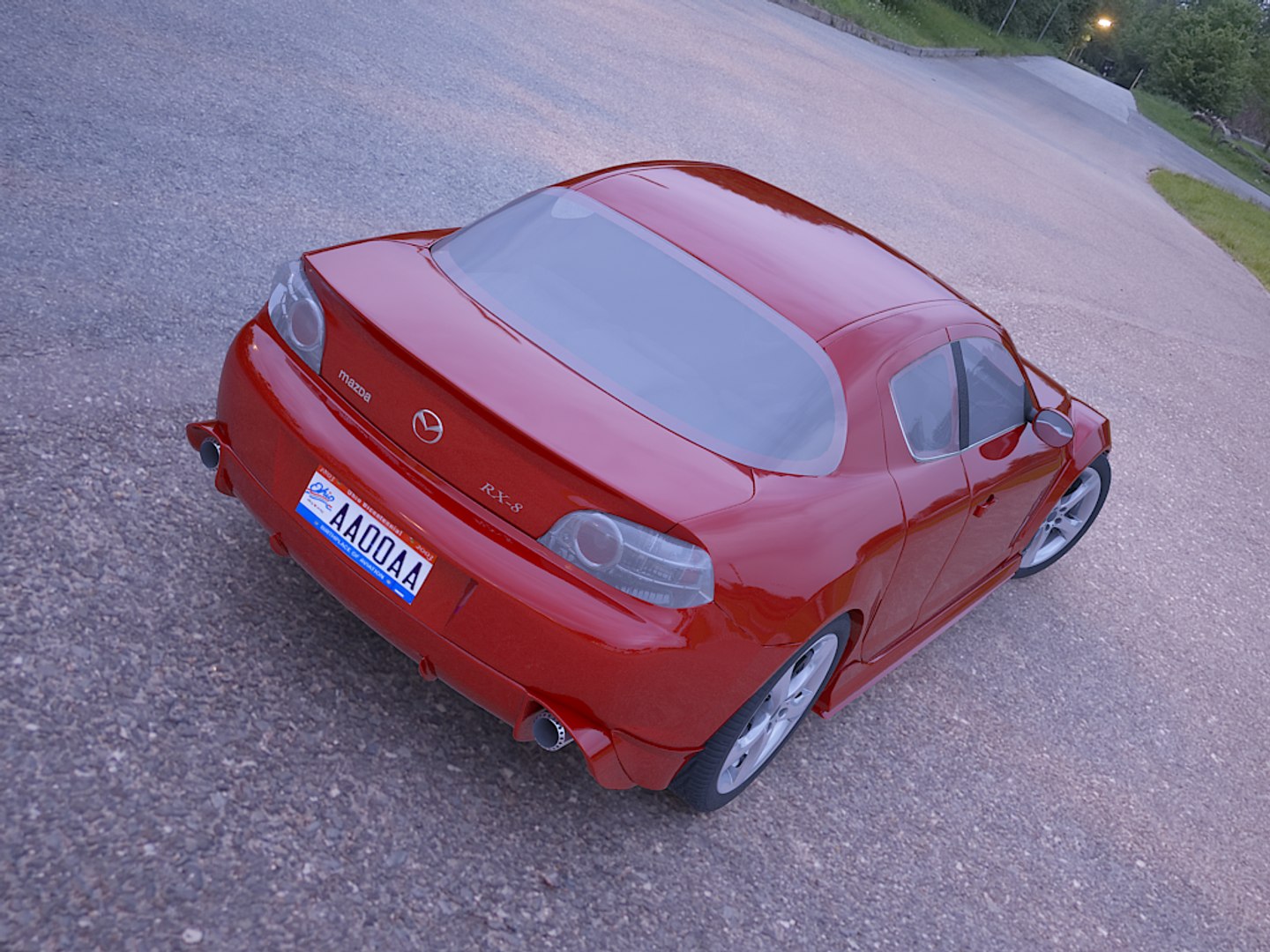 3ds Max Mazda Rx-8