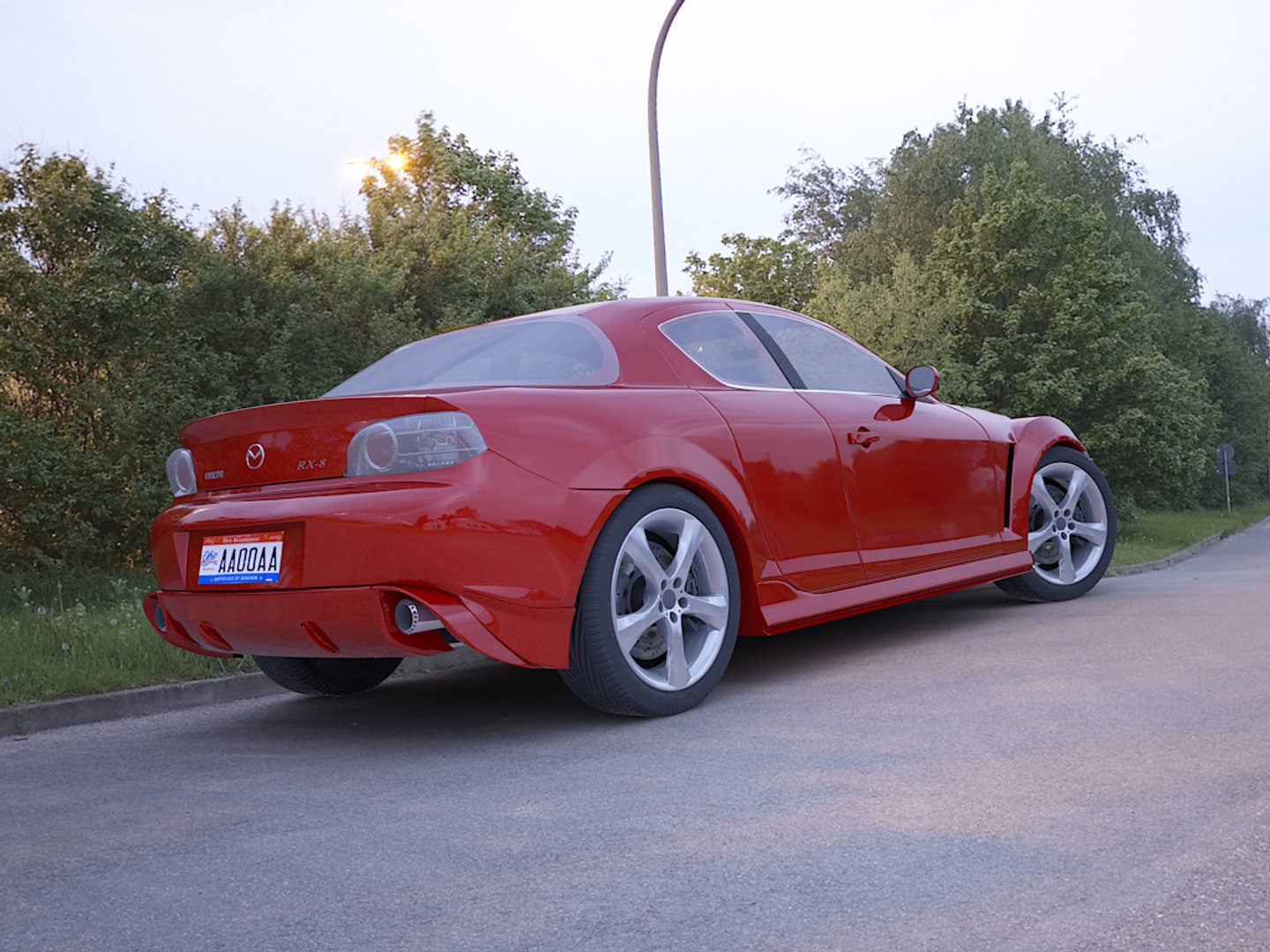 3ds Max Mazda Rx-8