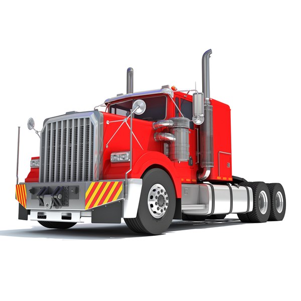 3D model Semi Truck