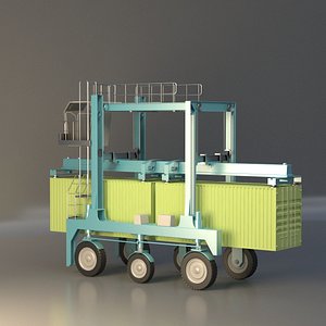 crane container 3D model