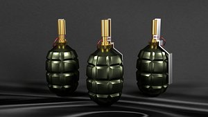 3D grenade model