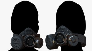 gas mask 3D