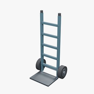 Warehouse Hand Truck 3D model