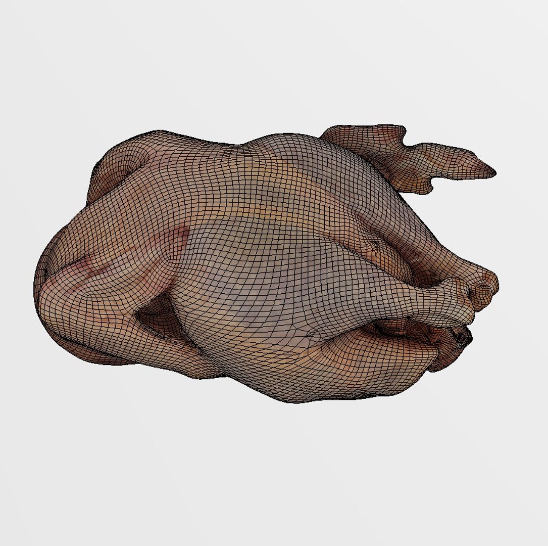 3D raw chicken model - TurboSquid 1385849