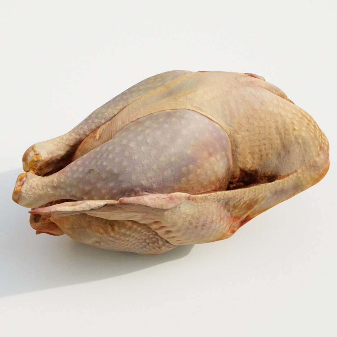 3D raw chicken model - TurboSquid 1385849