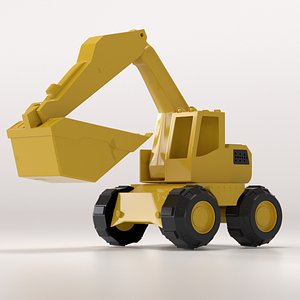 rig excavator 3D model