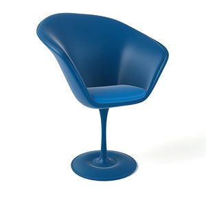 3d model cartoon armchair