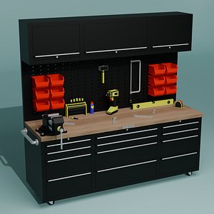 3D Workbench model