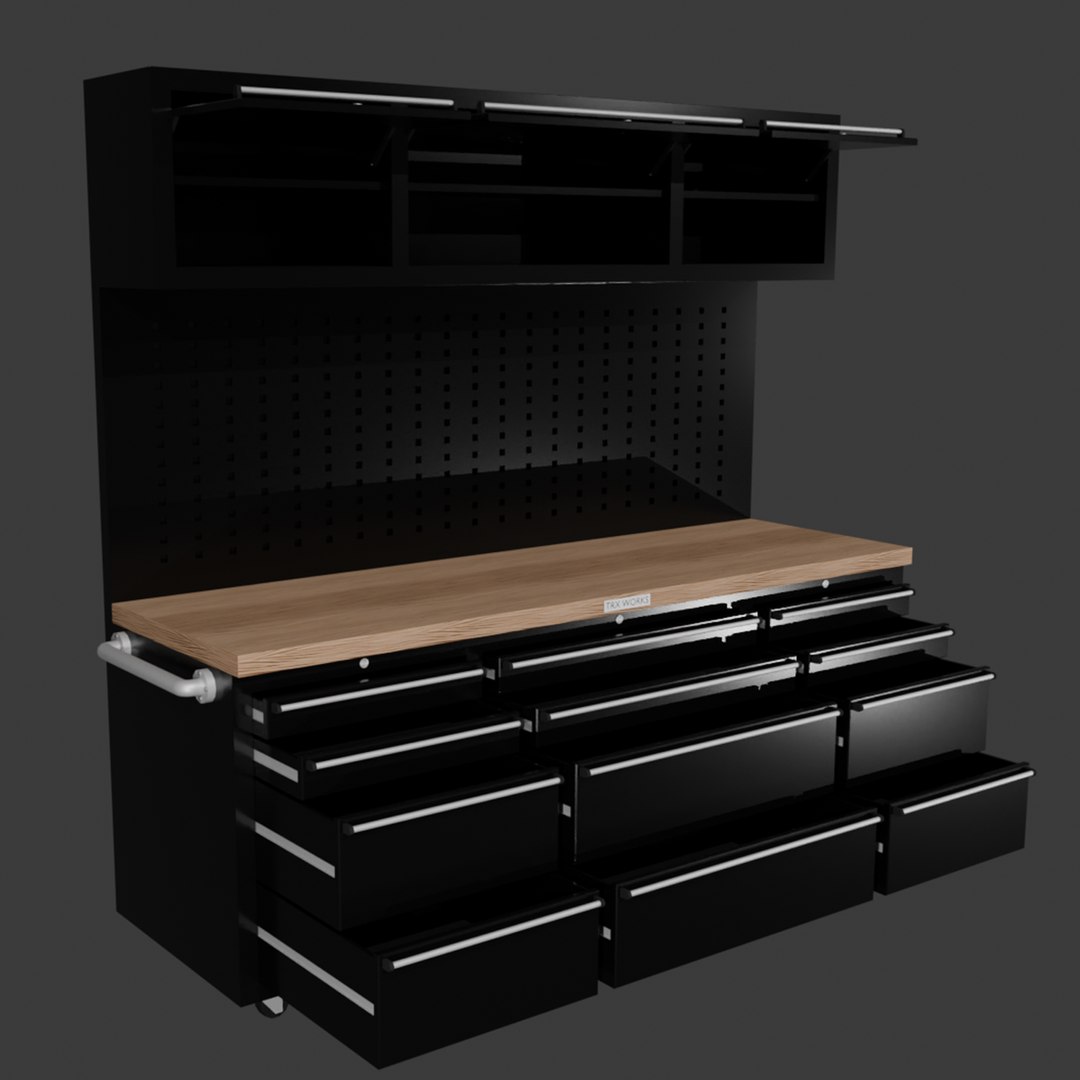3D Workbench Model - TurboSquid 2220316