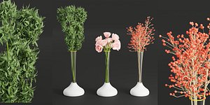 3D indoor plants collection vol 26-Blender model