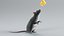 Norway Rat Rigged Xgen 3D model