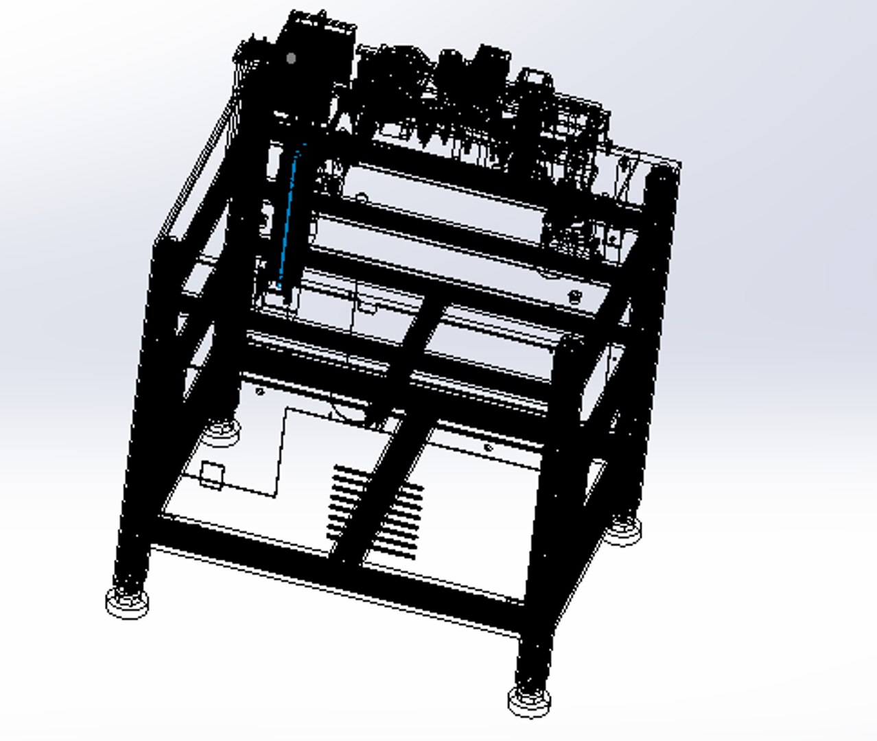 Card Stacking Machine 3D Model - TurboSquid 1224558