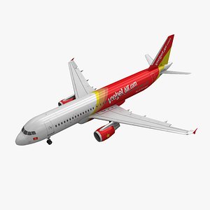 Airbus A320 VietJet Air Animated