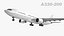 Airbus Generic White Bundle 3D model