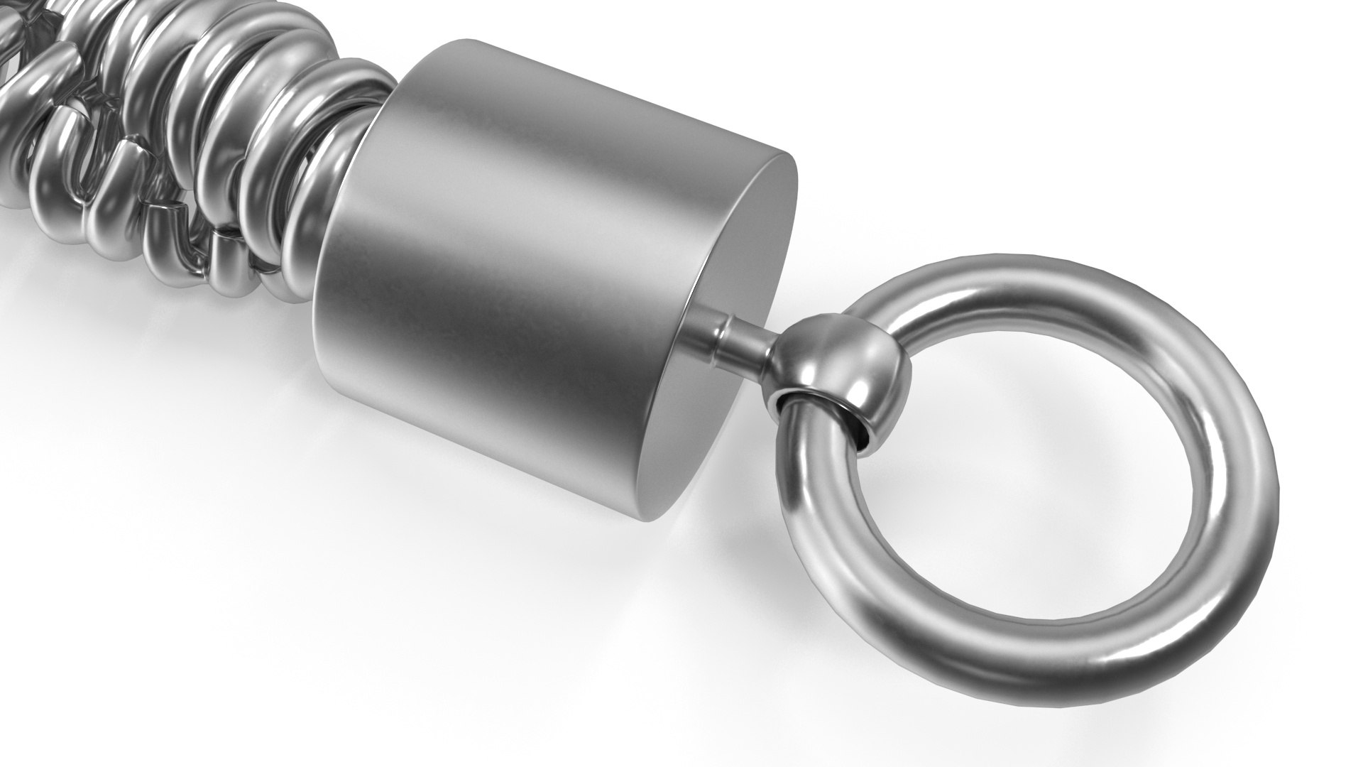 Rope Chain Silver 3D Model - TurboSquid 2243119