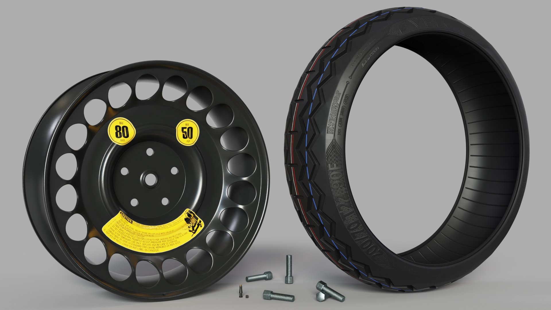 Generic Spare Wheel 3D model https://p.turbosquid.com/ts-thumb/NX/8Wl2Ev/vK/genericsparewheelpost_05/jpg/1759709114/1920x1080/fit_q87/7df513130e68922652598a35dd67b1c5a45f0b91/genericsparewheelpost_05.jpg
