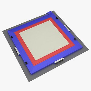gymnastic floor 3d model