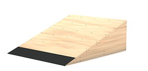 kicker ramp 3D model
