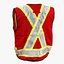Safety Vest Construction Reflective PPE Red