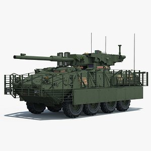 M1128 MGS Tank Destroyer 3D