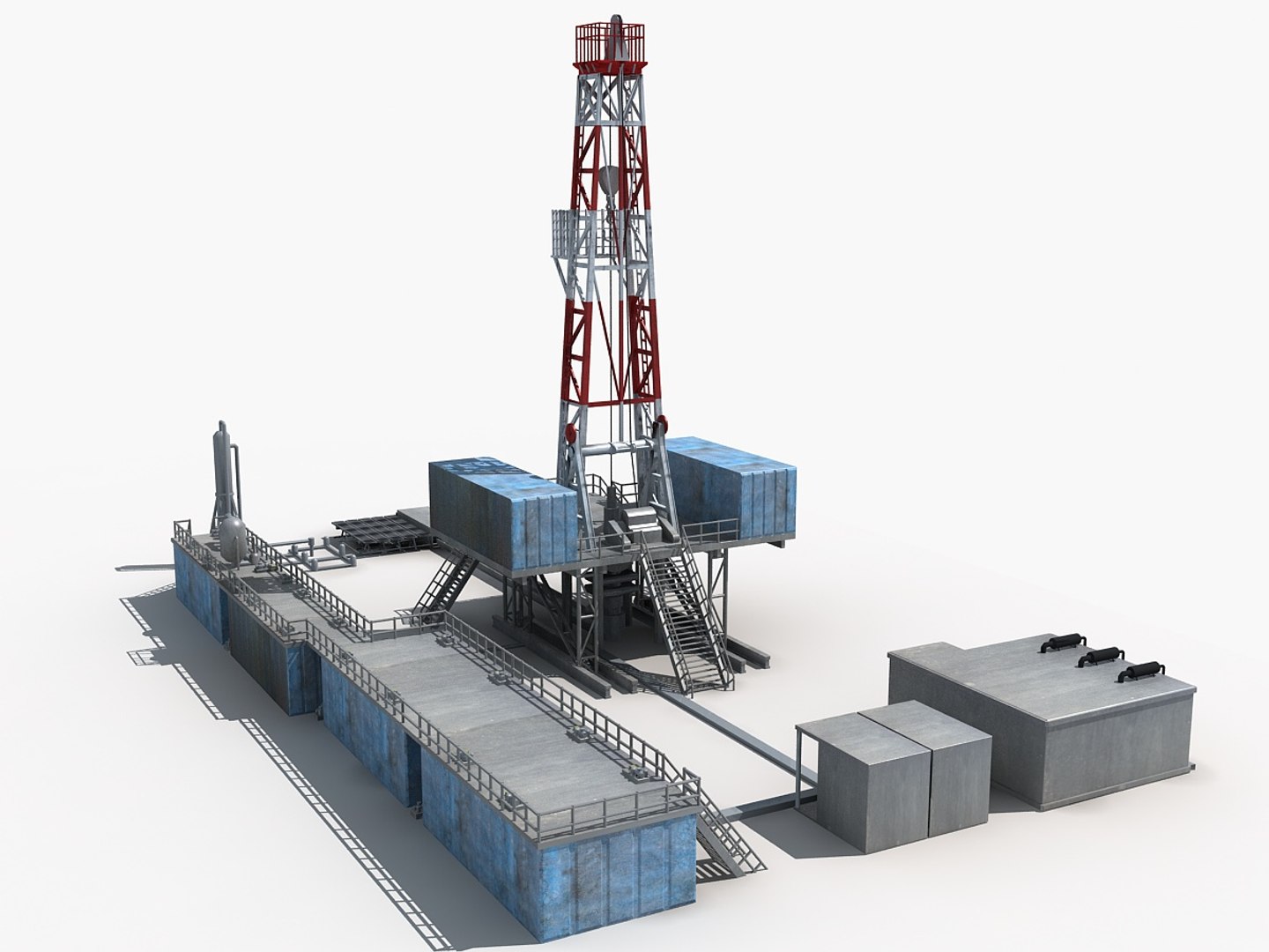 3d Model Land Rig